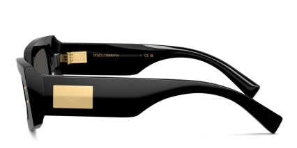 Dolce & Gabbana DG4479 Black, Gray glasses - Black / Gray - Side View
