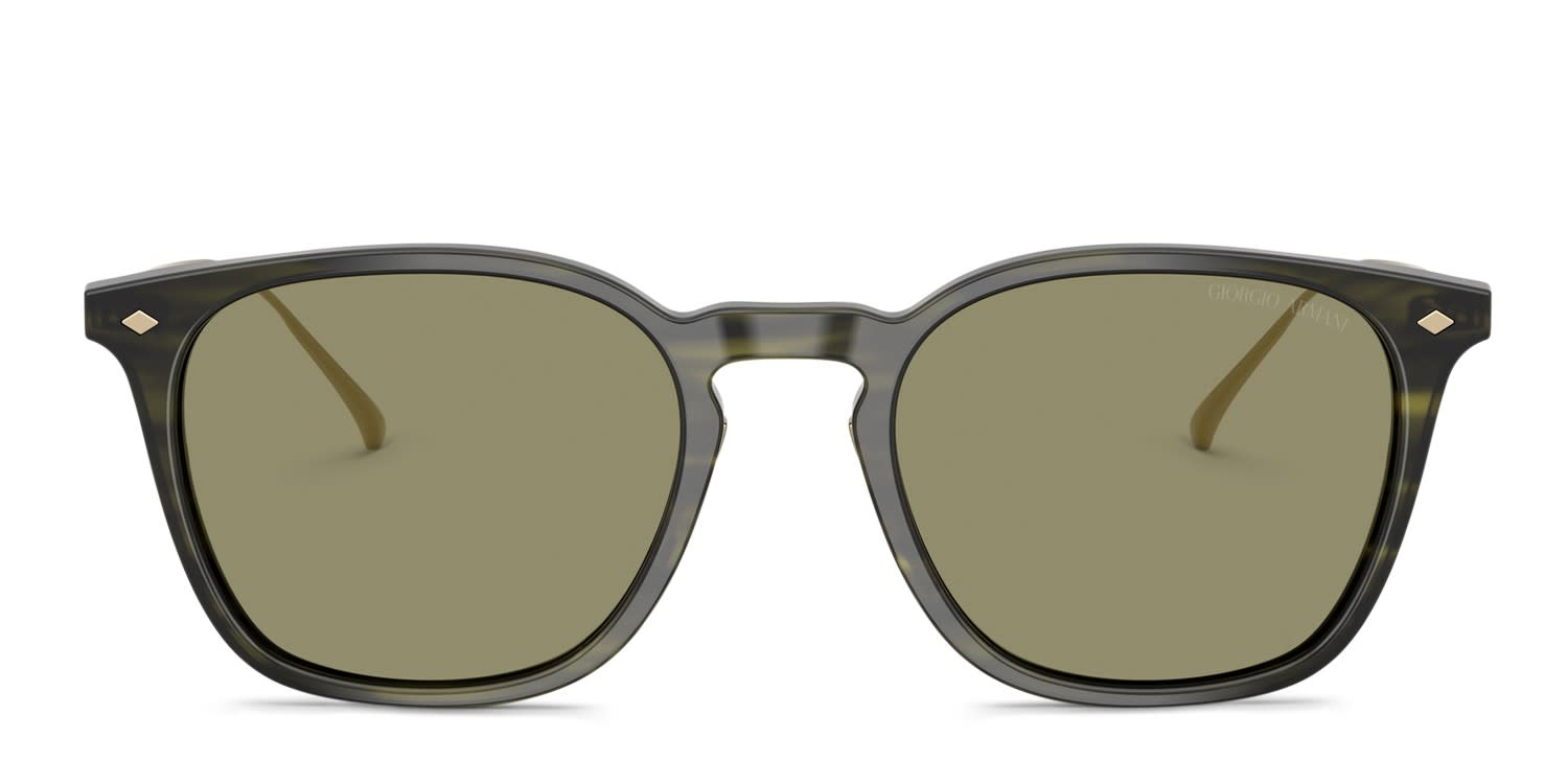 The Montblanc MB0320S is a classic full-rim style exuding