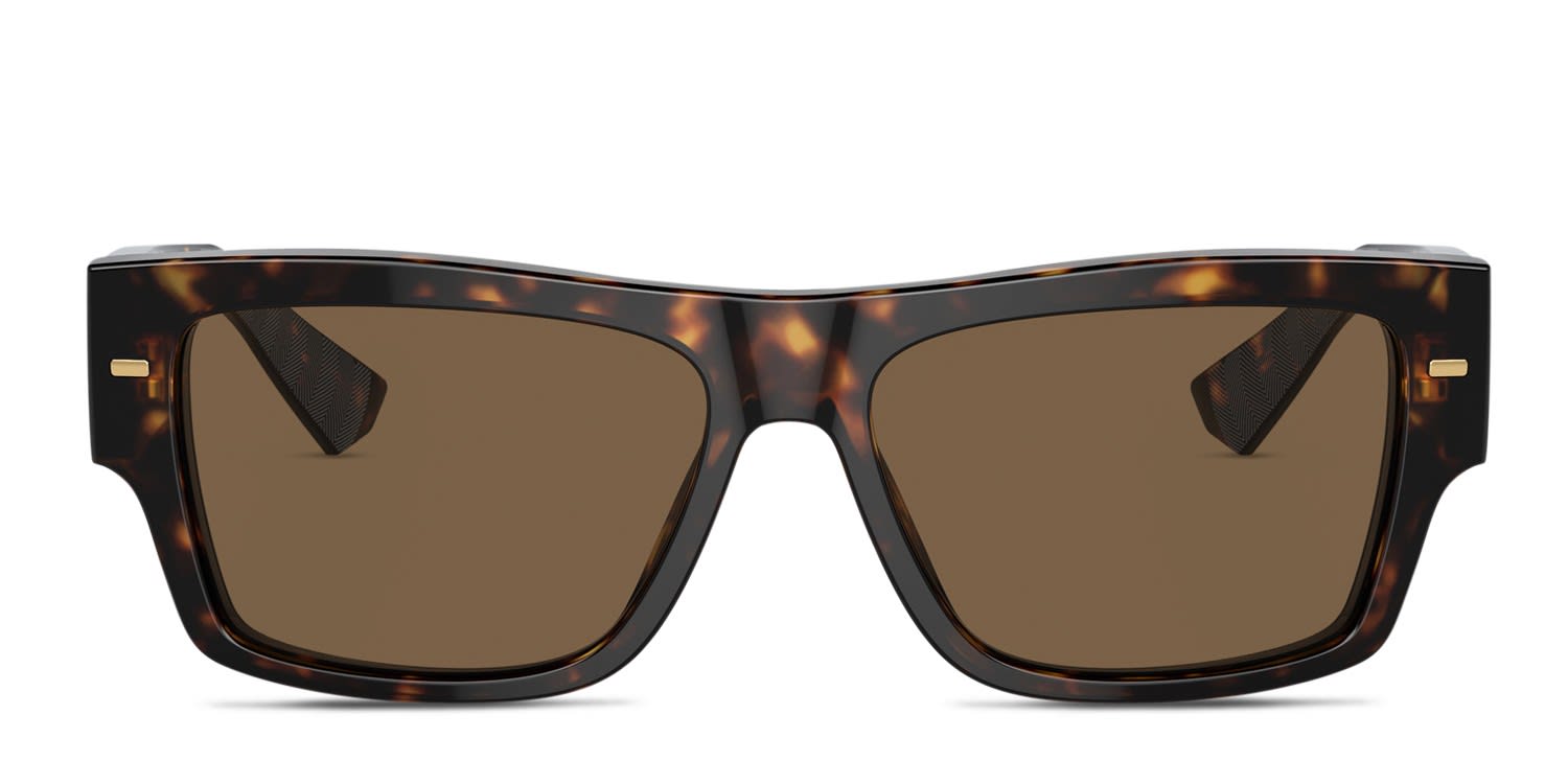 Dolce & Gabbana DG4451 Tortoise glasses - Tortoise / Brown - Frontal View