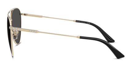 Jimmy Choo JC4002B Gold glasses - Gold / Gray - Side View