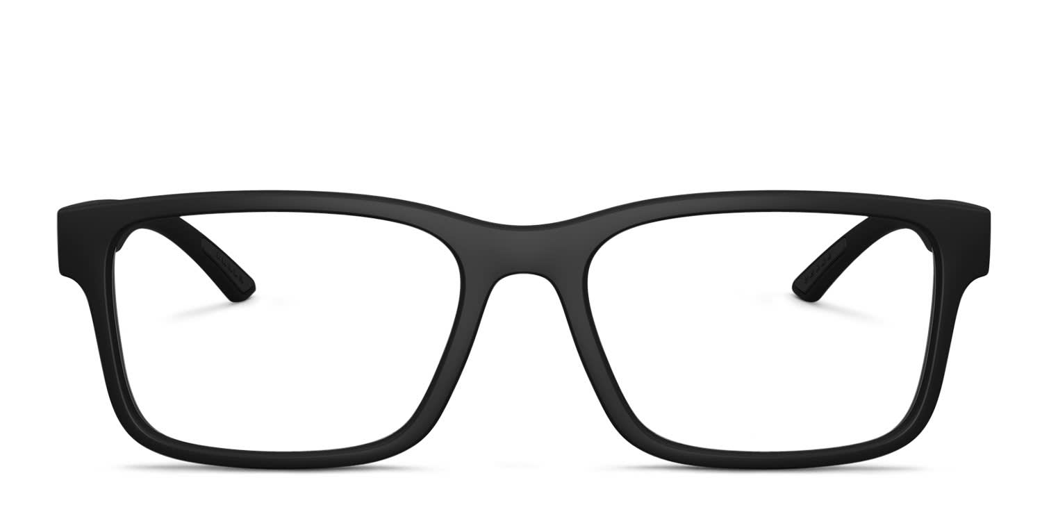 Prada Linea Rossa PS01RVF Black, Gray glasses - Black / Gray - Frontal View
