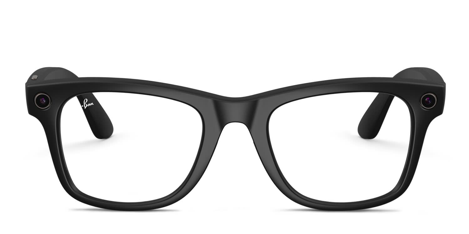 Ray-Ban Meta Smart Glasses RW4008 Wayfarer Transitions Black