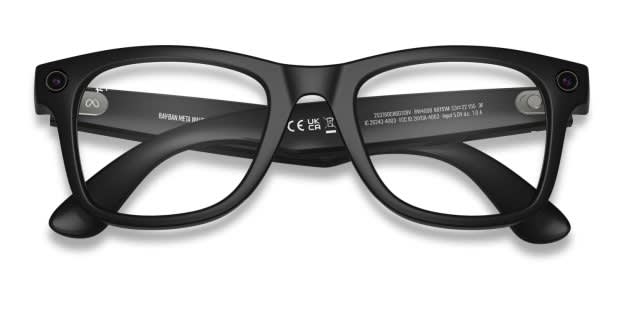 Ray-Ban Meta Smart Glasses RW4008 Wayfarer Transitions Black