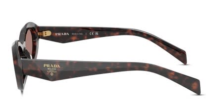 Prada PR26ZS Tortoise glasses - Tortoise / Brown - Side View
