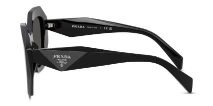 Prada PR16WS Shiny Black glasses - Shiny Black - Side View