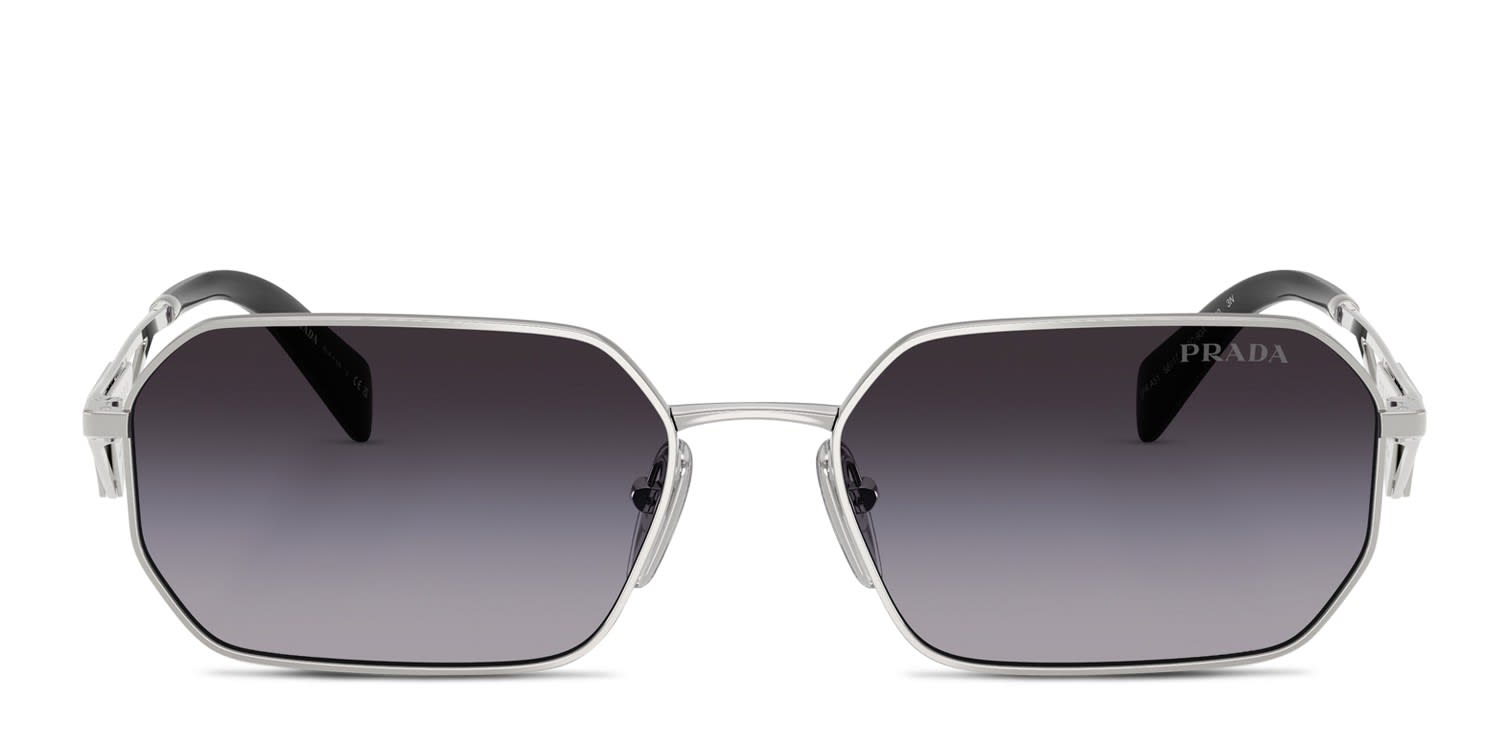 Prada PRA51S Silver glasses - Silver - Frontal View