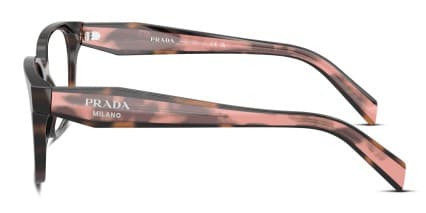 Prada PR17ZV Tortoise glasses - Tortoise - Side View