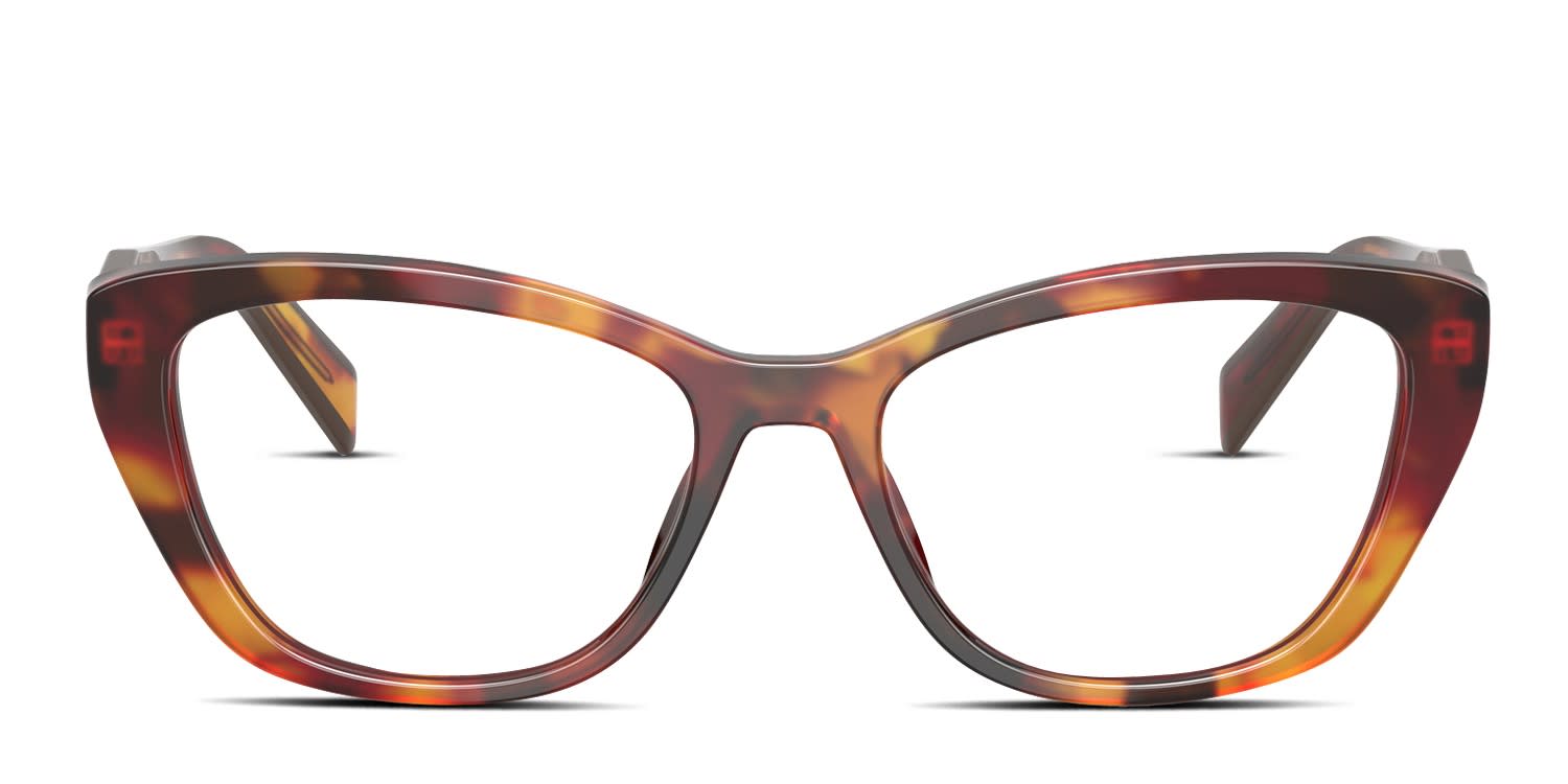 Prada PR19WV Tortoise glasses - Tortoise - Frontal View