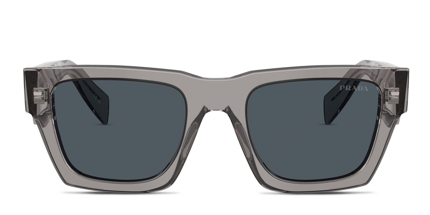 Prada PRA06S Clear, Gray glasses - Clear / Gray - Frontal View