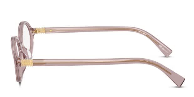 Miu Miu MU01XV clear frame