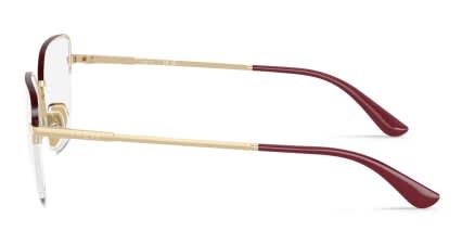 Vogue VO4331 Gold, Red glasses - Gold / Red - Side View