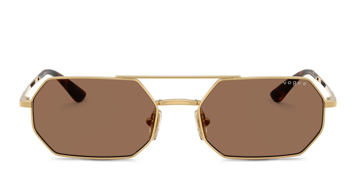 Quay Dnd Gold Prescription Sunglasses display picture 2