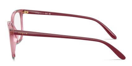 Vogue VO5621 Clear, Purple glasses - Clear / Purple - Side View