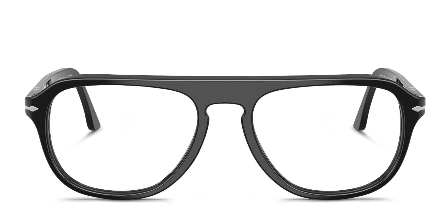 Persol PO3368V Black glasses - Black - Frontal View