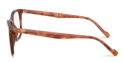 Vogue VO5617 Clear, Brown glasses - Clear / Brown - Side View