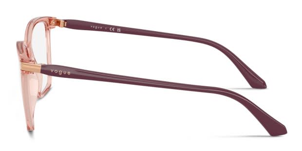 Vogue VO5654 clear , pink frame display picture 2