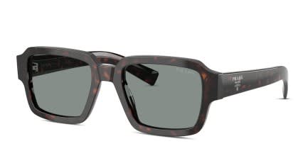 Prada PR02ZS Tortoise glasses - Tortoise / Blue - Angle View