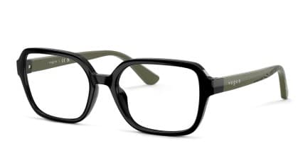 Vogue Eyewear VY2032 Kids Shiny Black glasses - Shiny Black - Angle View