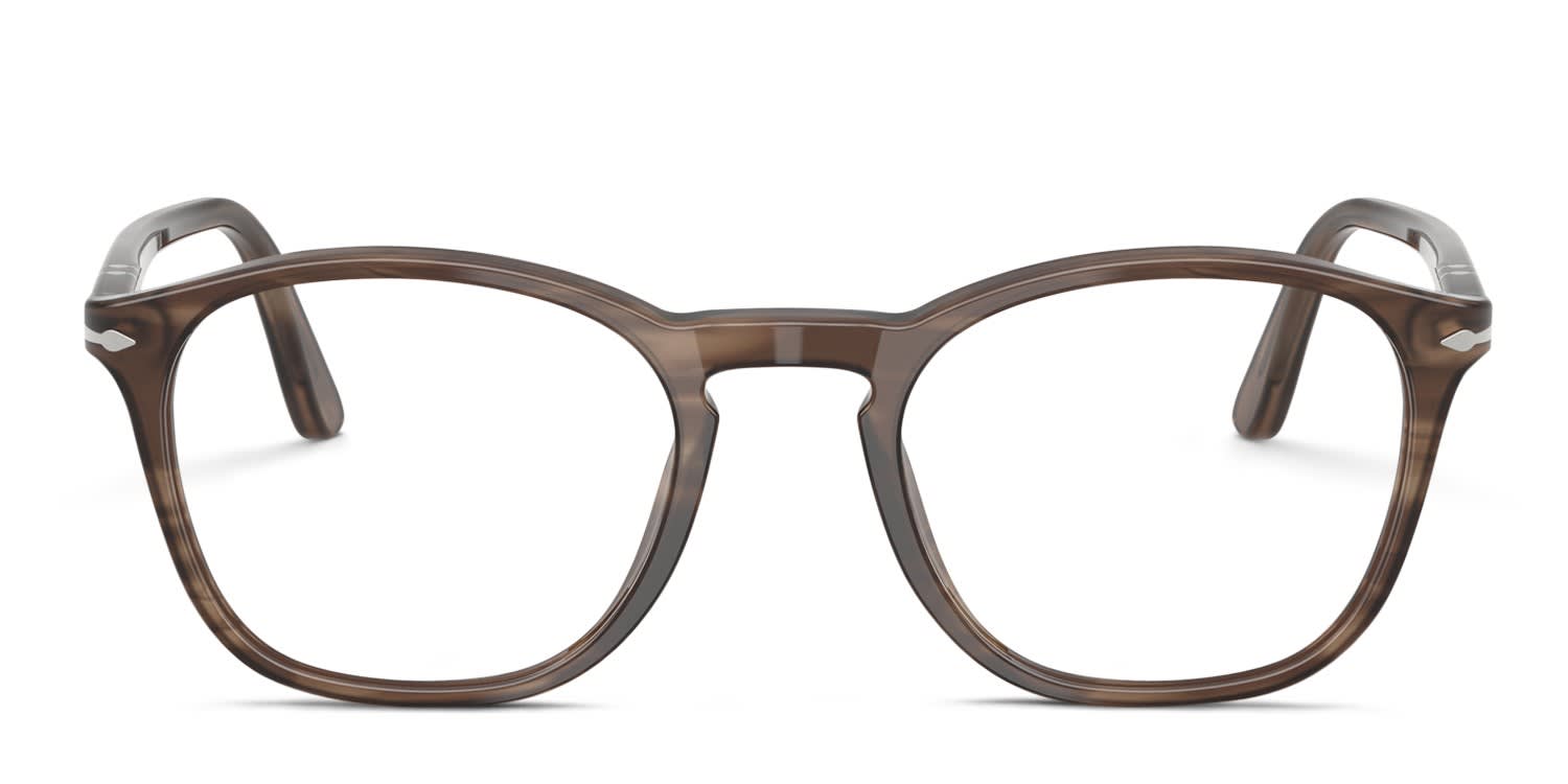 Persol PO3007V Brown glasses - Brown - Frontal View
