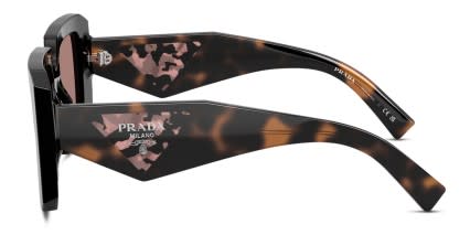 Prada PR23YS Black glasses - Black - Side View