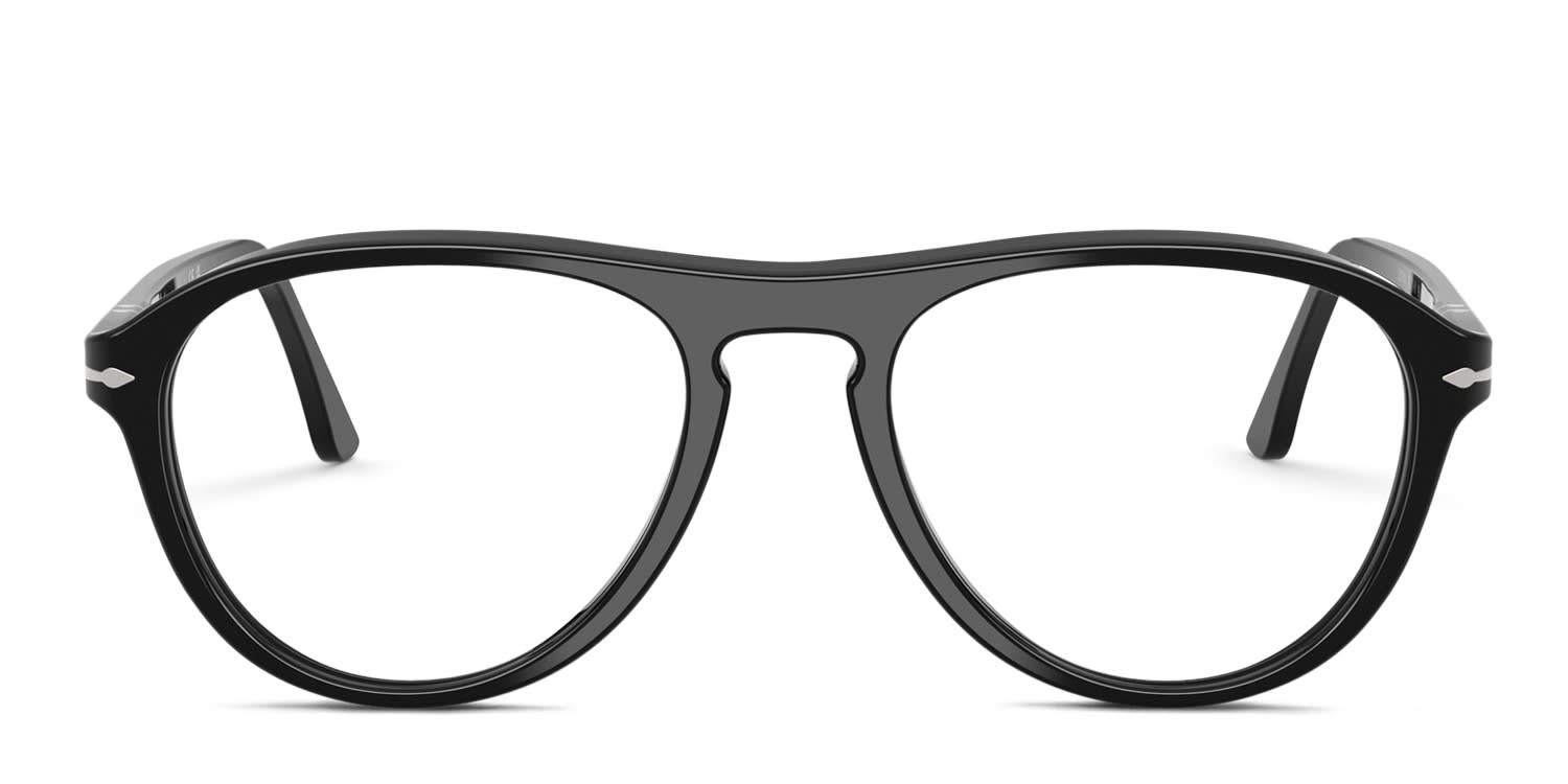 Persol PO3371V Lynn Black glasses - Black - Frontal View
