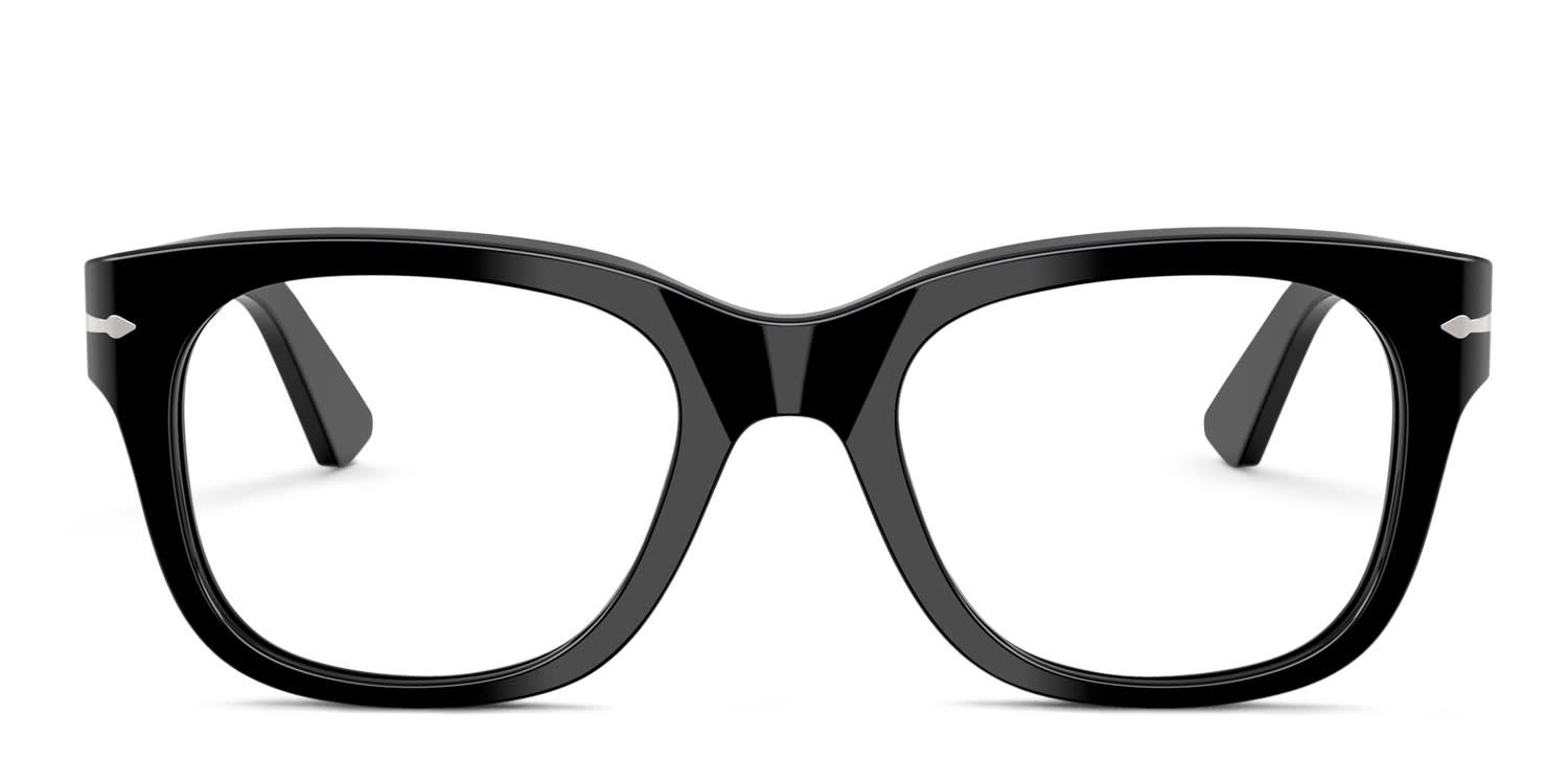 Persol PO3372V Black glasses - Black - Frontal View