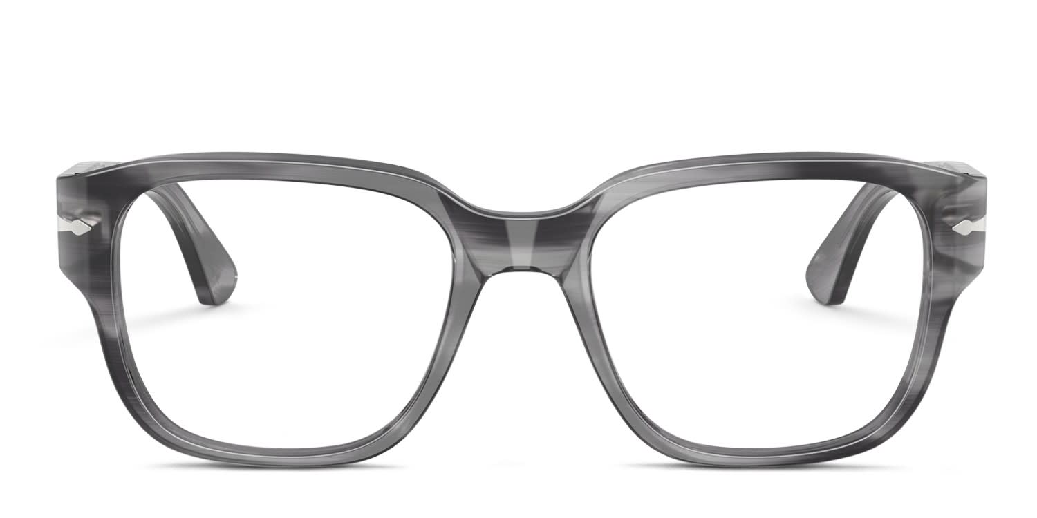 Persol PO3374V Multicolor, Gray glasses - Multicolor / Gray - Frontal View