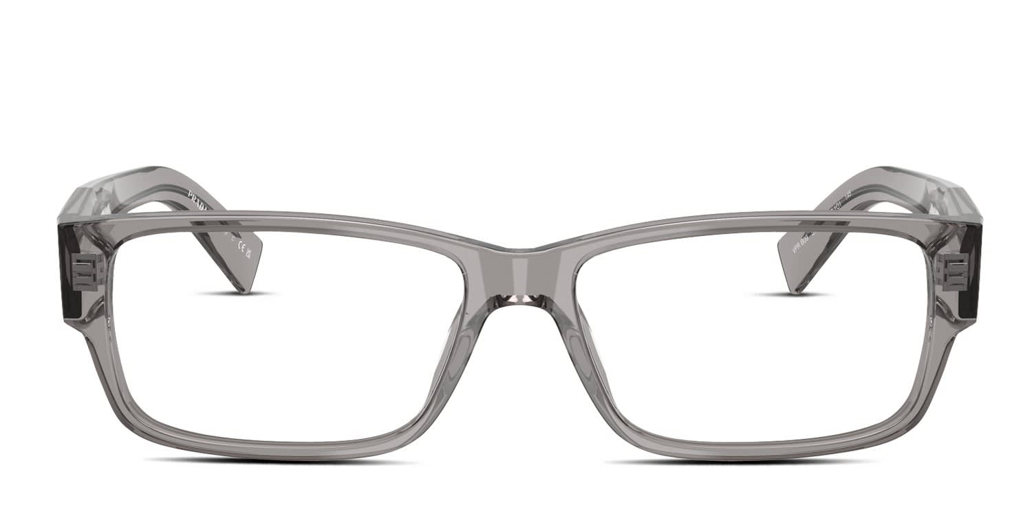 Prada PRB09V Clear, Gray glasses - Clear / Gray - Frontal View