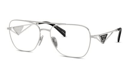 Prada PRB50V Silver glasses - Silver - Angle View