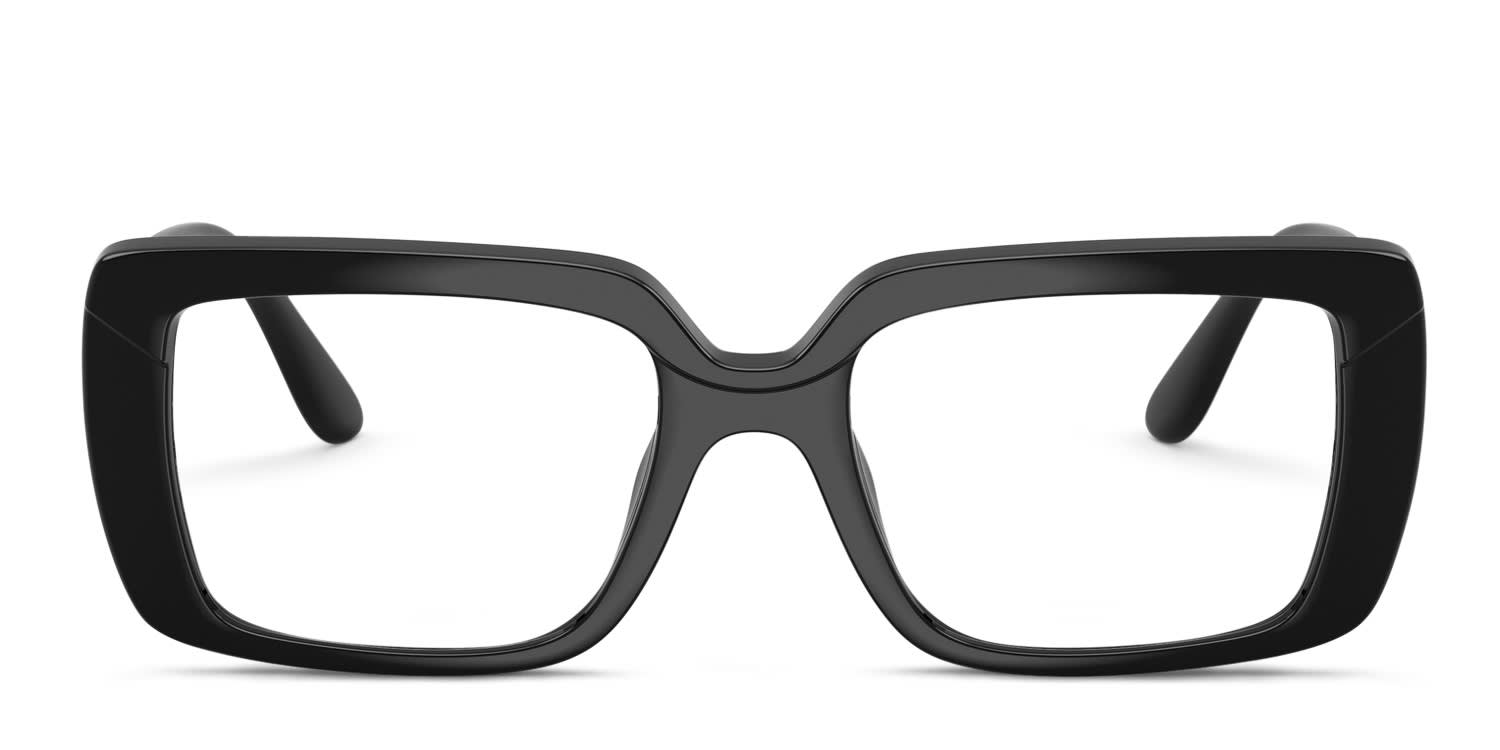 Vogue VO5636U Black glasses - Black - Frontal View