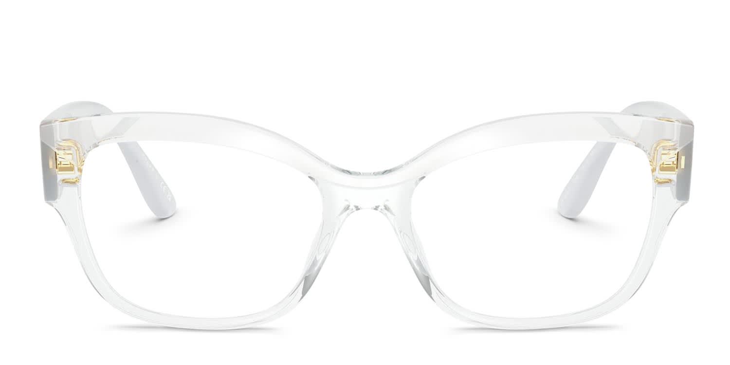 Vogue VO5635U White, Clear glasses - White / Clear - Frontal View