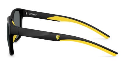 Ferrari Scuderia FZ6019D Black, Gray glasses - Black / Gray - Side View