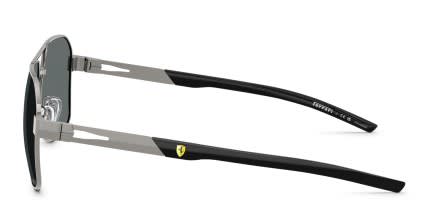 Ferrari Scuderia FZ5003 Gunmetal, Gray glasses - Gunmetal / Gray - Side View