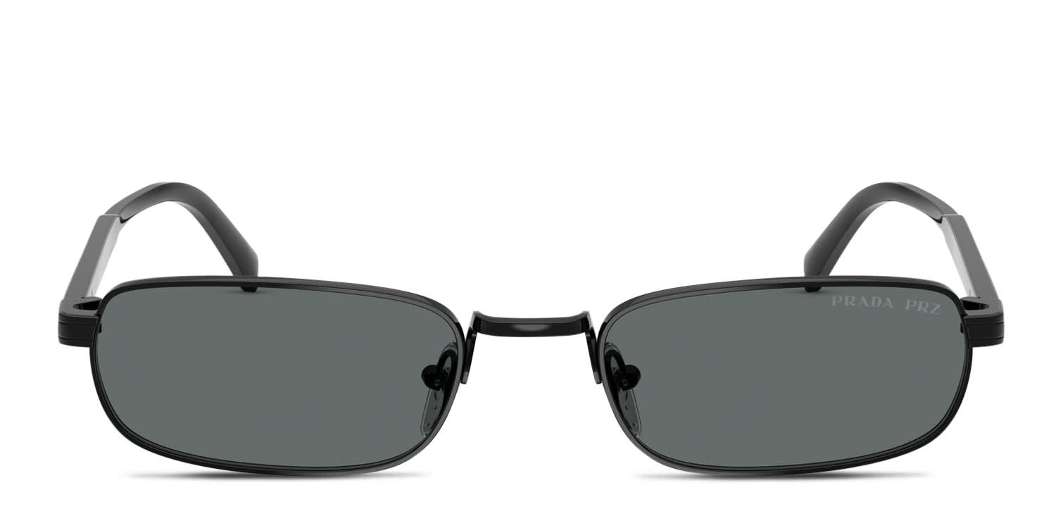 Prada PRB54S Black glasses - Black / Gray - Frontal View