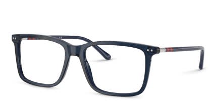 Polo Ralph Lauren PH2287 Clear, Blue glasses - Clear / Blue - Angle View