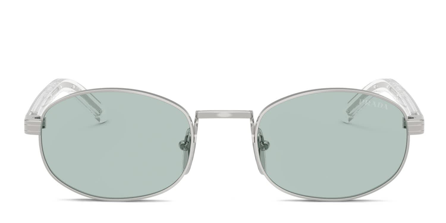 Prada PRB53S Silver glasses - Silver - Frontal View