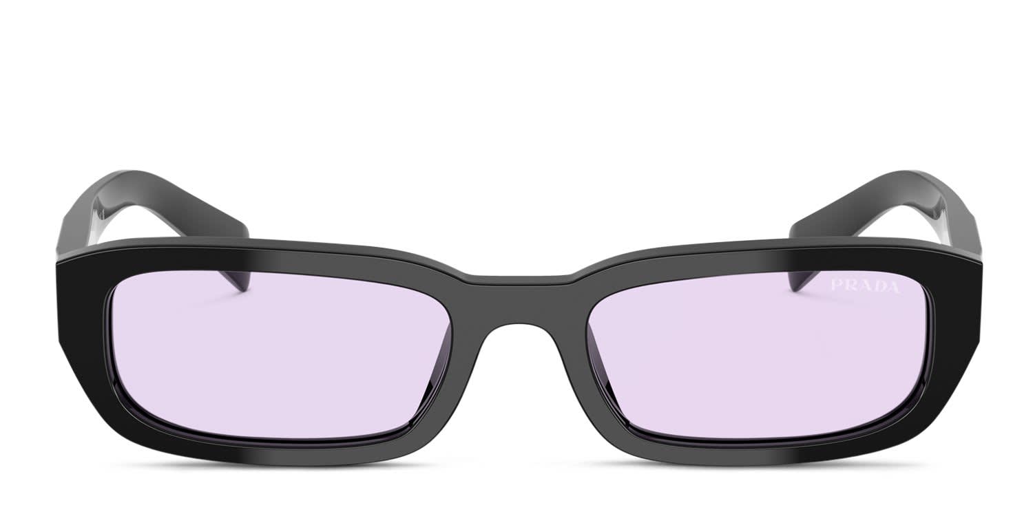 Prada PRB06S Black glasses - Black - Frontal View