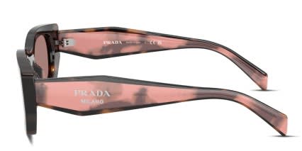 Prada PRB05S Tortoise glasses - Tortoise / Brown - Side View