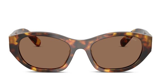 Miu Miu MUA03S bronze , tortoise frame with dark brown  display picture 1