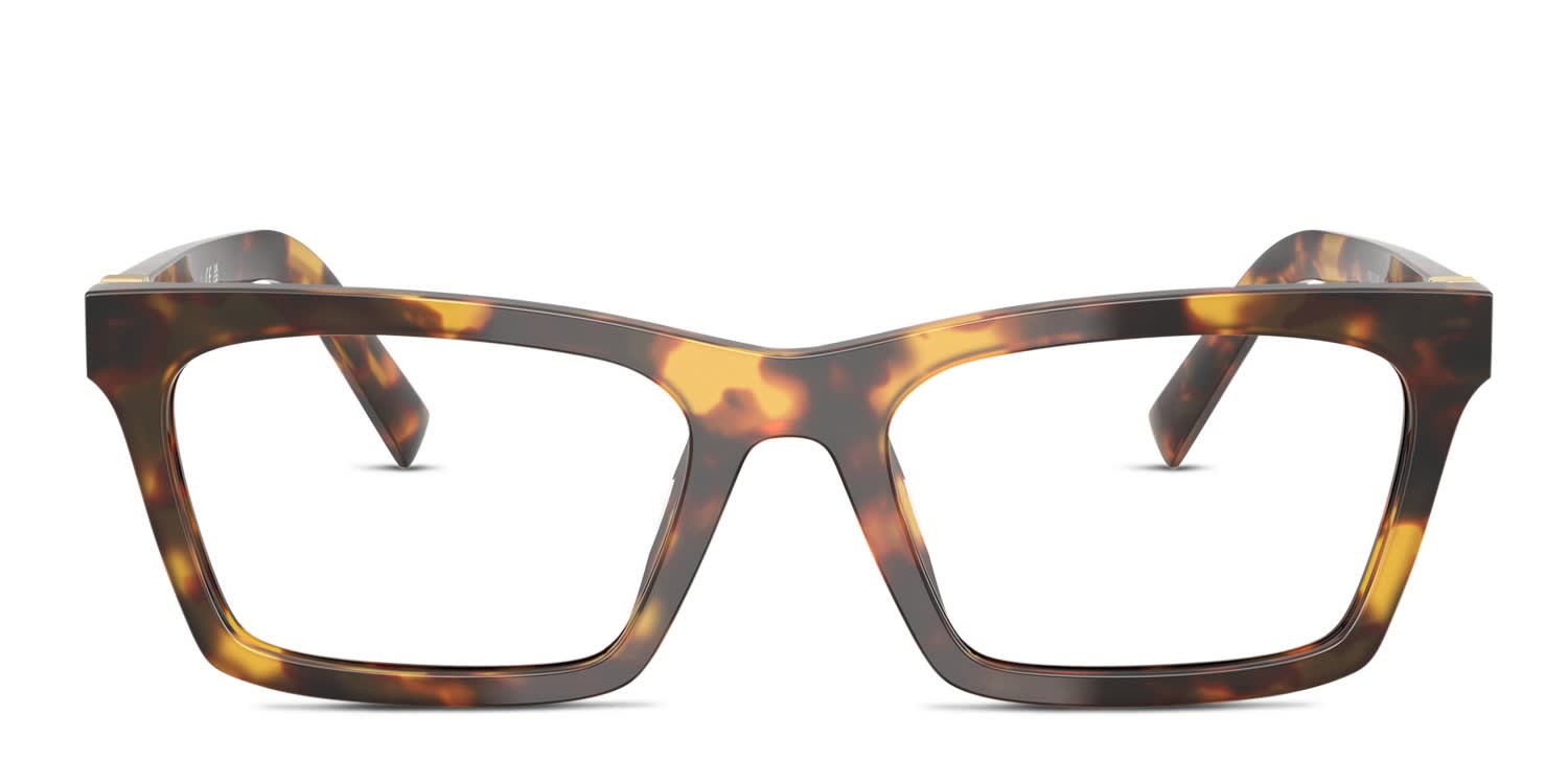 Miu Miu MU04WV Tortoise, Bronze glasses - Tortoise / Bronze - Frontal View