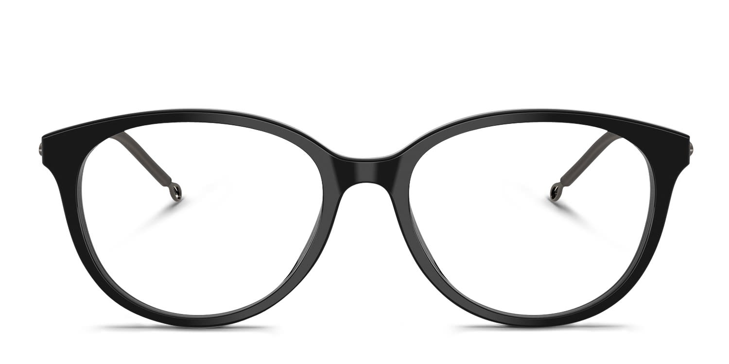 Diesel DL4007 Black glasses - Black - Frontal View