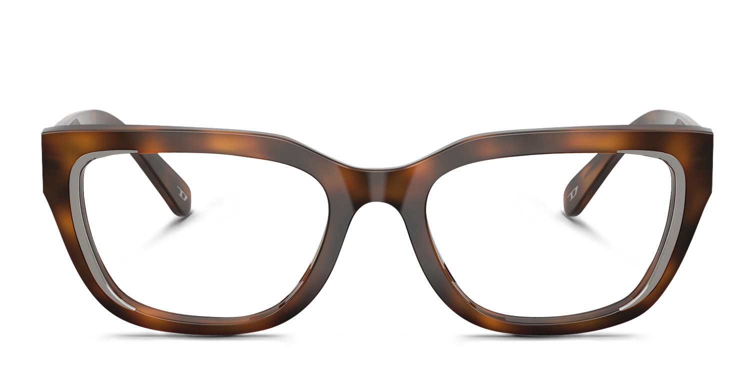 Ralph Lauren RA7044 Tortoise/Pink Eyeglasses | Includes FREE Rx Lenses