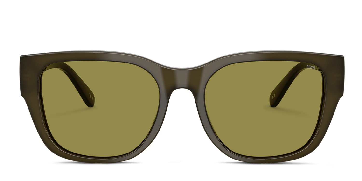 Emporio Armani EA4245U clear , gray frame with dark brown lenses