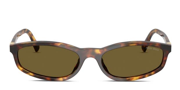 Miu Miu MUA06S bronze , tortoise frame with dark brown lenses