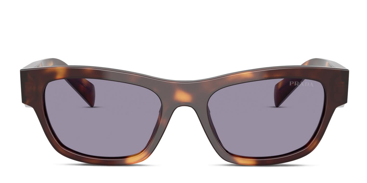 Prada PRB09S Tortoise glasses - Tortoise / Gray - Frontal View