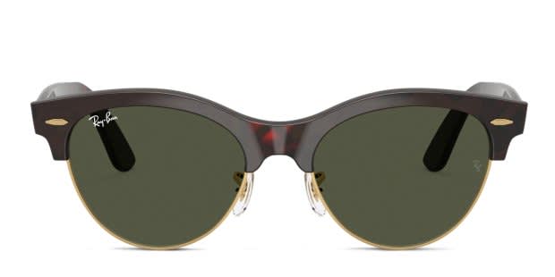 Ray-Ban RB2341 Clubmaster Way red , tortoise , gold frame  display picture 2