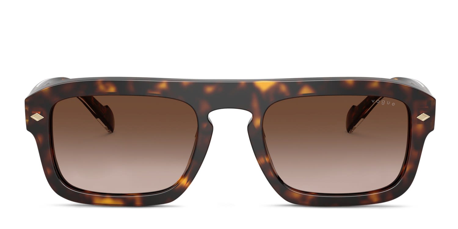 vogue レイニー Vogue VO5620S tortoise frame with gradient brown lenses. Lenses