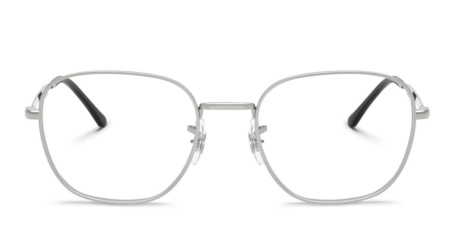 Ray-Ban RX6534 Silver glasses - Silver - Frontal View