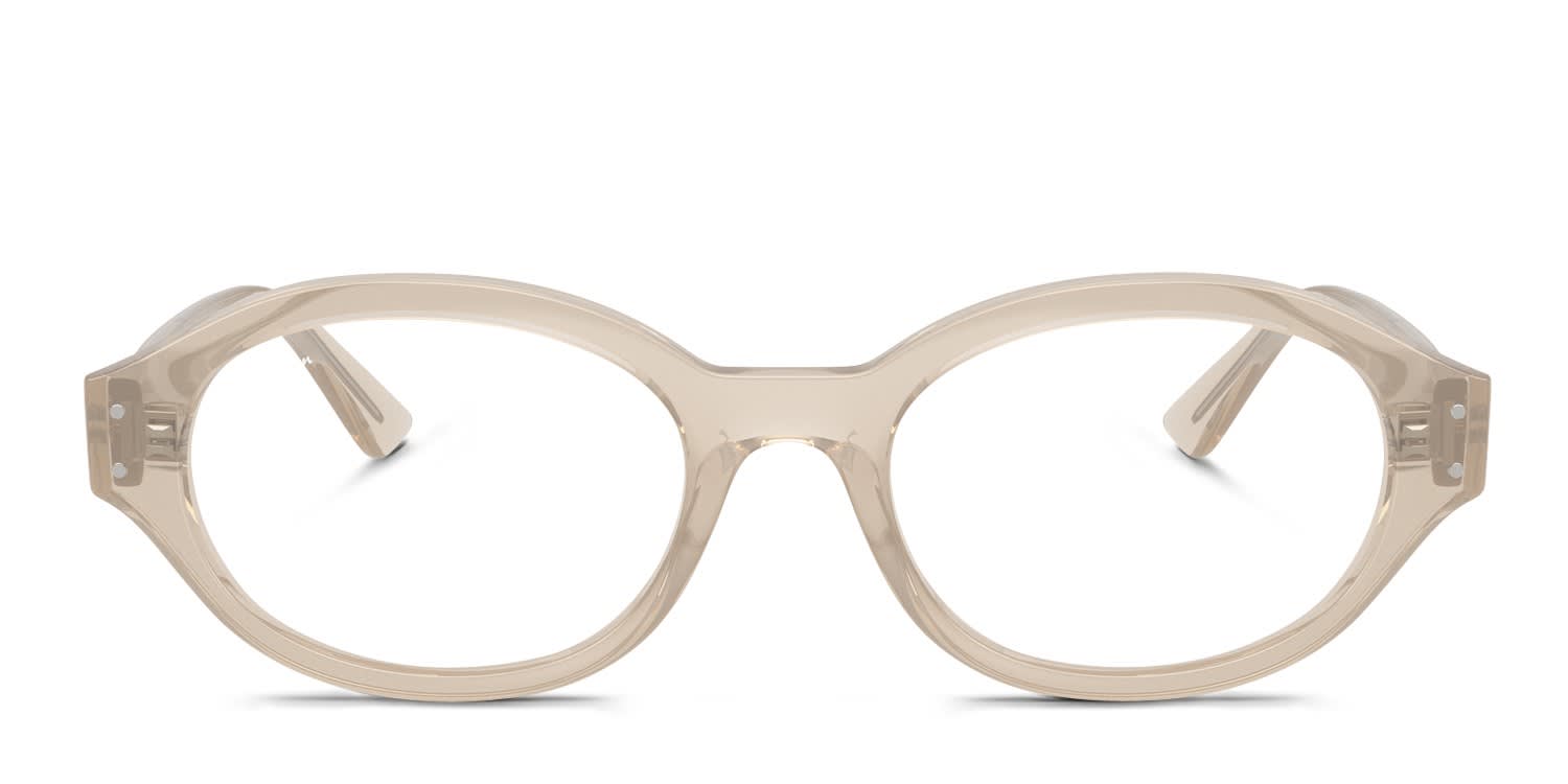 Ray-Ban RX7257 Shilo White glasses - White - Frontal View