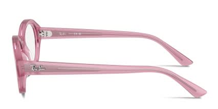 Ray-Ban RX7257 Shilo Pink glasses - Pink - Side View